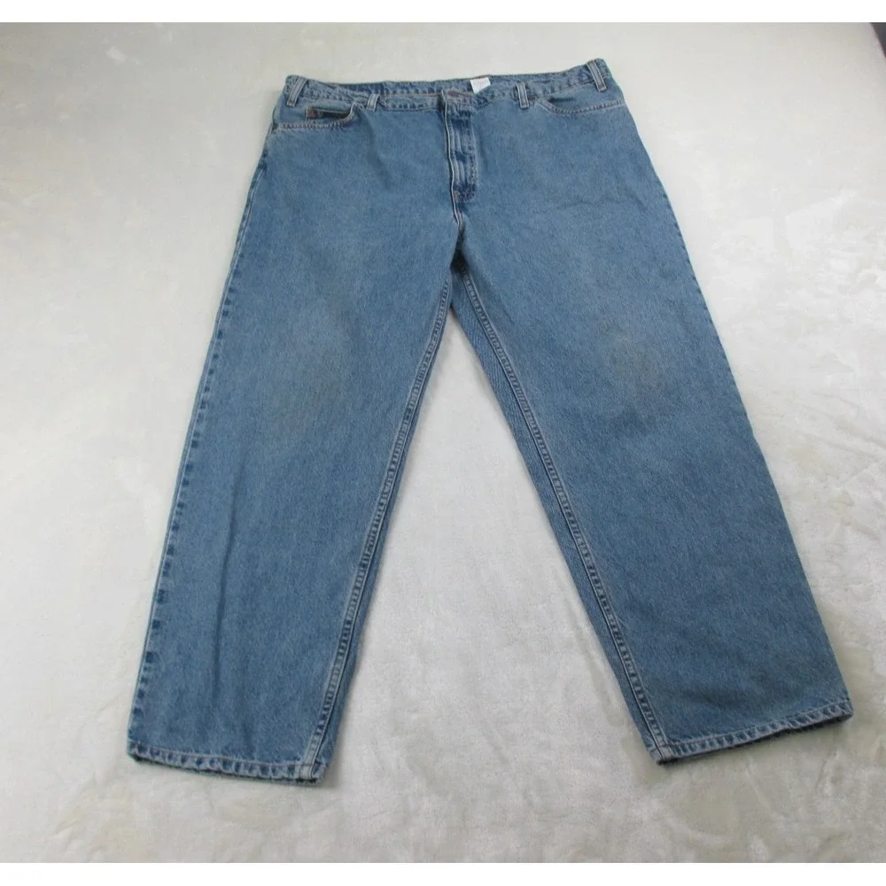 VINTAGE Levi's 553 Pants Mens 44 Blue Denim Jeans Relaxed Fit Straight 44X30*‎
